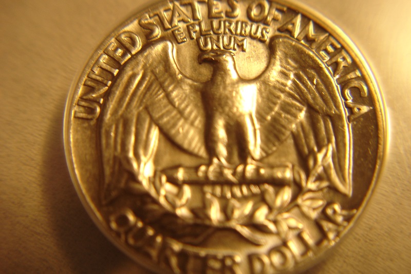1969-D-Washington-Quarter--Type-H--Proof-Reverse-On-A-Business-Strike-Coin